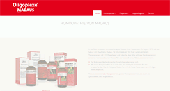 Desktop Screenshot of oligoplexe.de